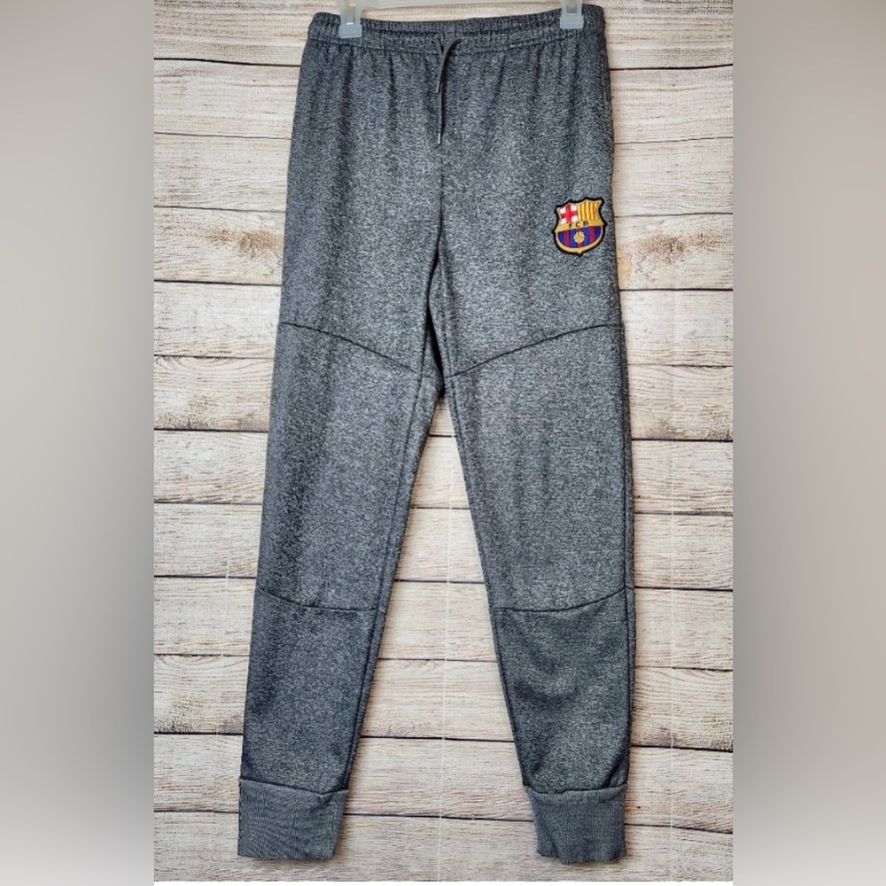 Womens medium FBC Barcelona grey sweats tracksuit bottoms